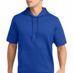 Sport-Tek ® Sport-Wick ® Fleece Short Sleeve Hooded Pullover. ST251