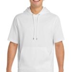 Sport-Tek ® Sport-Wick ® Fleece Short Sleeve Hooded Pullover. ST251