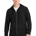 Sport-Tek ® PosiCharge ® Tri-Blend Wicking Fleece Full-Zip Hooded Jacket ST293