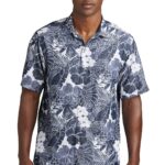 Tommy Bahama ® Coconut Point Playa Flora Short Sleeve Shirt ST325929TB