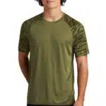 Sport-Tek ® Drift Camo Colorblock Tee ST376