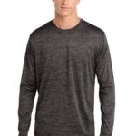 Sport-Tek ® PosiCharge ® Long Sleeve Electric Heather Tee. ST390LS
