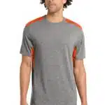 Sport-Tek ® PosiCharge ® Tri-Blend Wicking Draft Tee. ST410