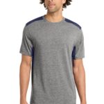 Sport-Tek ® PosiCharge ® Tri-Blend Wicking Draft Tee. ST410