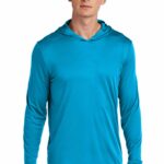 Sport-Tek ® Posi-UV ® Pro Long Sleeve Hoodie ST420LSH