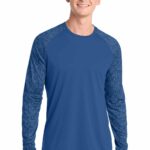 Sport-Tek ® Long Sleeve Digi Camo Tee. ST460LS