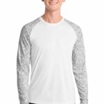 Sport-Tek ® Long Sleeve Digi Camo Tee. ST460LS