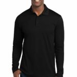 Sport-Tek ® PosiCharge ® RacerMesh ® Long Sleeve Polo. ST640LS