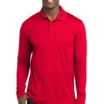 Sport-Tek ® PosiCharge ® RacerMesh ® Long Sleeve Polo. ST640LS