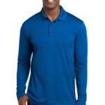 Sport-Tek ® PosiCharge ® RacerMesh ® Long Sleeve Polo. ST640LS