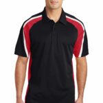 Sport-Tek ® Tricolor Micropique Sport-Wick ® Polo. ST654