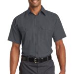Red Kap ® Short Sleeve Solid Ripstop Shirt. SY60