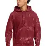 Champion ® Reverse Weave ® Scrunch-Dye Tie-Dye Hooded Sweatshirt. TDS101