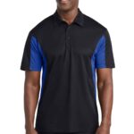Sport-Tek ® Tall Side Blocked Micropique Sport-Wick ® Polo. TST655