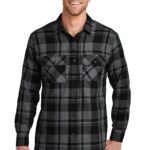Port Authority ® Plaid Flannel Shirt. W668