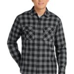Port Authority ® Plaid Flannel Shirt. W668
