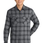 Port Authority ® Plaid Flannel Shirt. W668