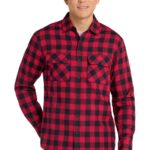 Port Authority ® Plaid Flannel Shirt. W668