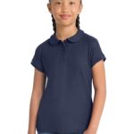 Port Authority ® Girls Silk Touch  Peter Pan Collar Polo. YG503