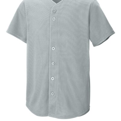 Sport-Tek ® Youth PosiCharge ® Tough Mesh Full-Button Jersey YST220