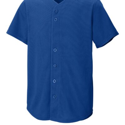 Sport-Tek ® Youth PosiCharge ® Tough Mesh Full-Button Jersey YST220