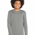 Sport-Tek ® Youth Long Sleeve PosiCharge ® Competitor Tee. YST350LS