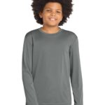 Sport-Tek ® Youth Long Sleeve PosiCharge ® Competitor Tee. YST350LS