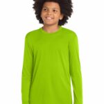 Sport-Tek ® Youth Long Sleeve PosiCharge ® Competitor Tee. YST350LS