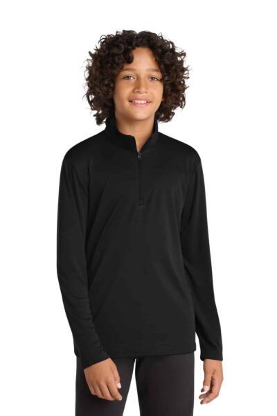 Sport-Tek  ®  Youth PosiCharge  ®  Competitor    1/4-Zip Pullover. YST357