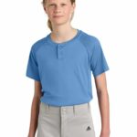 Sport-Tek ® Youth PosiCharge ® Competitor  2-Button Henley YST359