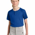 Sport-Tek ® Youth PosiCharge ® Competitor  2-Button Henley YST359