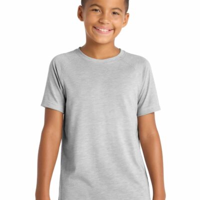 Sport-Tek ® Youth PosiCharge ® Tri-Blend Wicking Raglan Tee. YST400