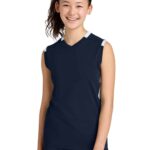 Sport-Tek ® Youth Club Sleeveless V-Neck YST441