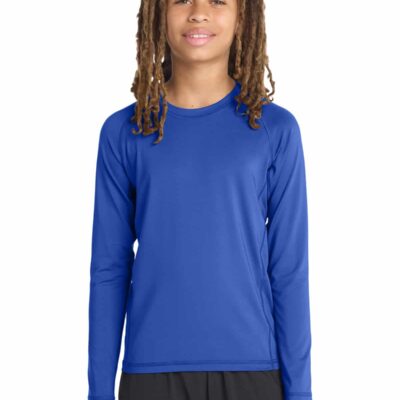 Sport-Tek ® Youth Long Sleeve Rashguard Tee. YST470LS