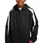 Sport-Tek ® Youth Fleece-Lined Colorblock Jacket. YST81