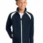 Sport-Tek ® Youth Tricot Track Jacket. YST90