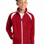 Sport-Tek ® Youth Tricot Track Jacket. YST90