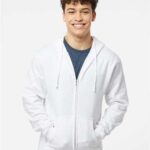 Unisex Full-Zip Hooded Sweatshirt