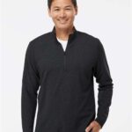 Men's 3-Stripes Quarter-Zip Sweater Pullover