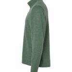 Men's 3-Stripes Quarter-Zip Sweater Pullover