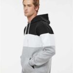 Men's Varsity Fleece Colorblocked Hooded Sweatshirt