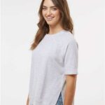 Women's French Terry Short Sleeve Crewneck Sweatshirt