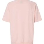 Women's French Terry Short Sleeve Crewneck Sweatshirt