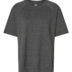 Women's French Terry Short Sleeve Crewneck Sweatshirt