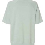 Women's French Terry Short Sleeve Crewneck Sweatshirt