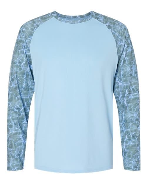 Men's Panama Colorblocked Long Sleeve T-Shirt