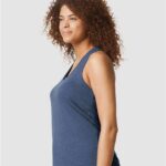 Women's Softstyle® CVC Racerback Tank Top