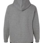 Unisex Mixed Media Hooded Sweatshirt