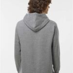 Unisex Mixed Media Hooded Sweatshirt