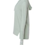 Women's Heathered Jersey Hooded Tunic